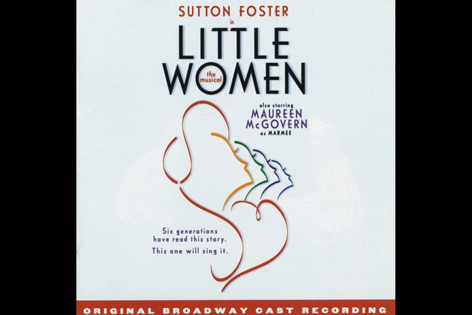 Album cover for the original Broadway cast recording of Little Women.